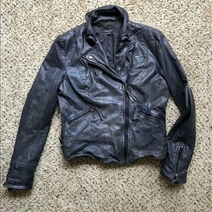 Muubaa leather Moto jacket